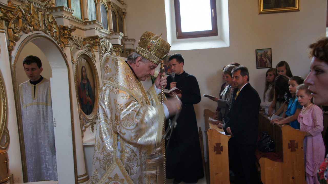 Fotografia fotogalérie Návšteva Vysokopreosviateného vladyku Jána Babjaka - Prešovského arcibiskupa a metropolitu Gréckokatolíckej cirkvi na Slovensku