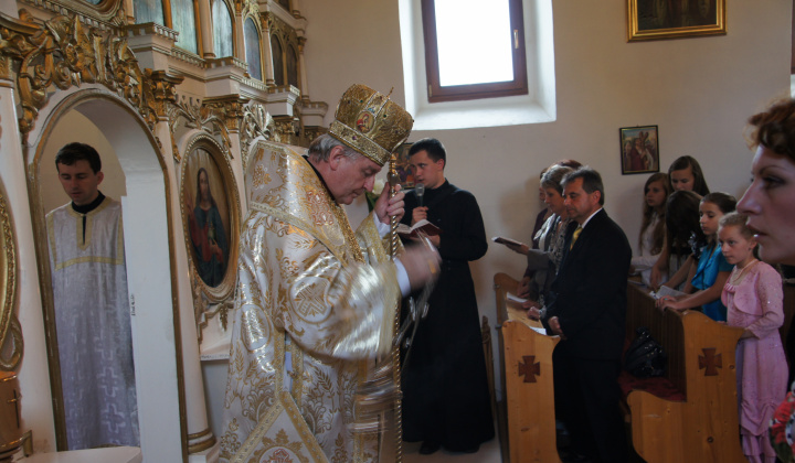 1. fotografia fotogalérie Návšteva Vysokopreosviateného vladyku Jána Babjaka - Prešovského arcibiskupa a metropolitu Gréckokatolíckej cirkvi na Slovensku