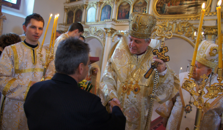 2. fotografia fotogalérie Návšteva Vysokopreosviateného vladyku Jána Babjaka - Prešovského arcibiskupa a metropolitu Gréckokatolíckej cirkvi na Slovensku