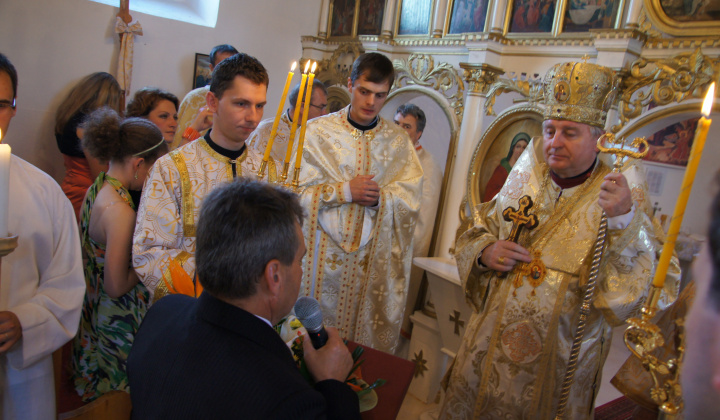 3. fotografia fotogalérie Návšteva Vysokopreosviateného vladyku Jána Babjaka - Prešovského arcibiskupa a metropolitu Gréckokatolíckej cirkvi na Slovensku