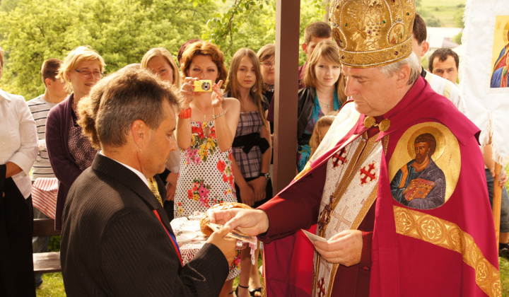 6. fotografia fotogalérie Návšteva Vysokopreosviateného vladyku Jána Babjaka - Prešovského arcibiskupa a metropolitu Gréckokatolíckej cirkvi na Slovensku