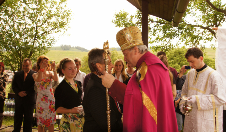 8. fotografia fotogalérie Návšteva Vysokopreosviateného vladyku Jána Babjaka - Prešovského arcibiskupa a metropolitu Gréckokatolíckej cirkvi na Slovensku