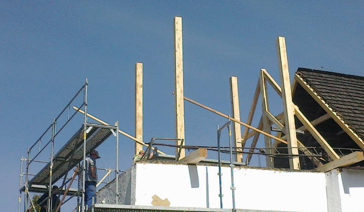 15. fotografia fotogalérie Oprava dreveného kostolíka